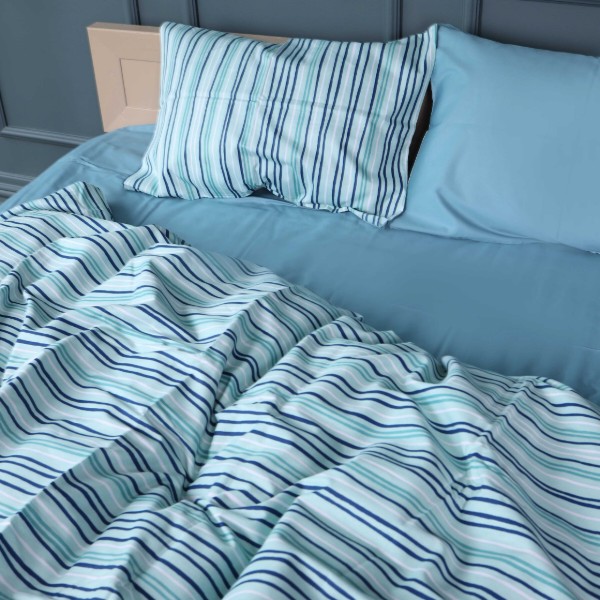 Фото - Комплект постельного белья MirSon 22-1432 Wave Freshnessl 220х240 (2200011248080)